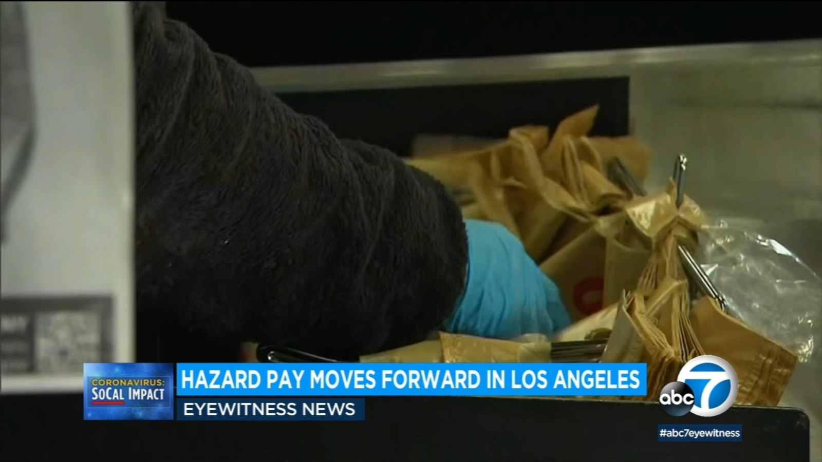 LA City Council moves forward with $5 per hour 'hero pay' for grocery workers - Vimarsana News