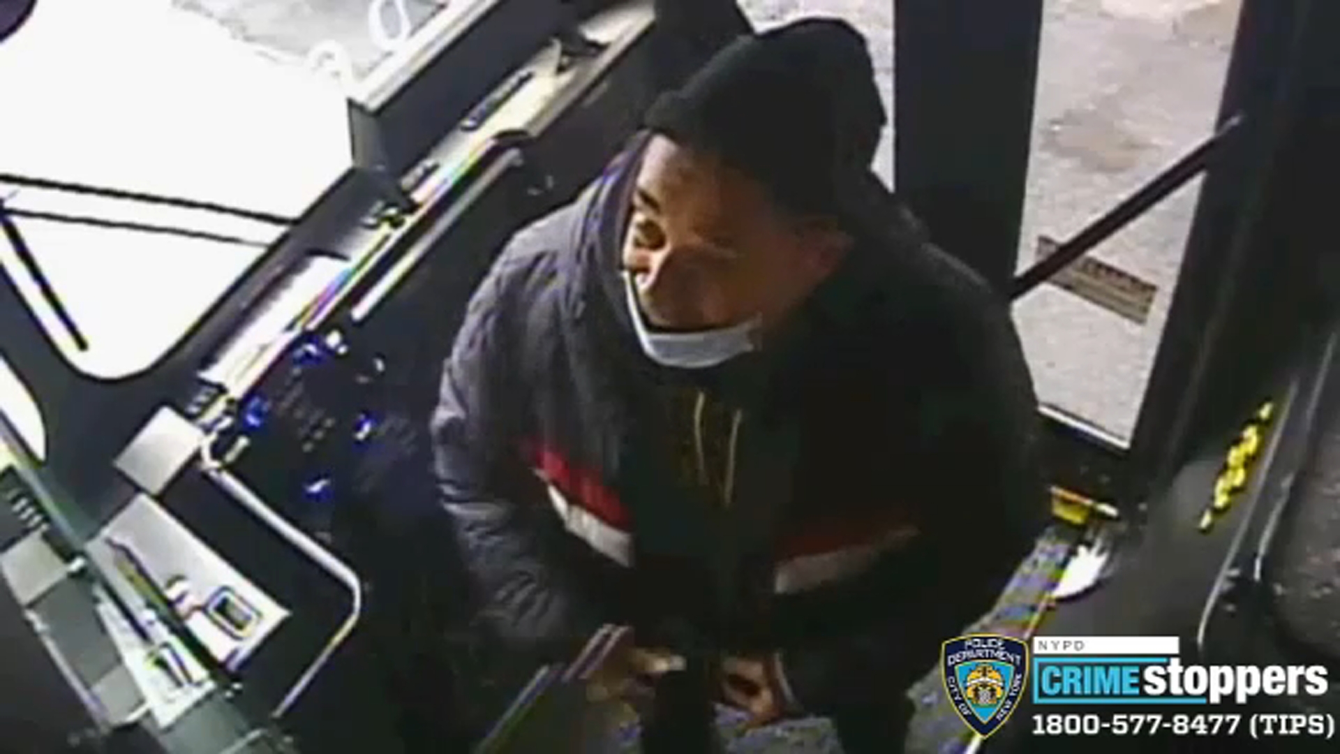 Man throws hot liquid in MTA bus driver's face