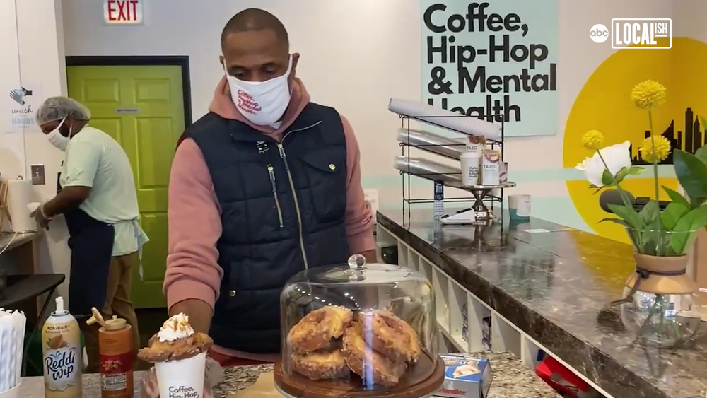 Hip-hop musician is normalizing mental health, 1 coffee at a time