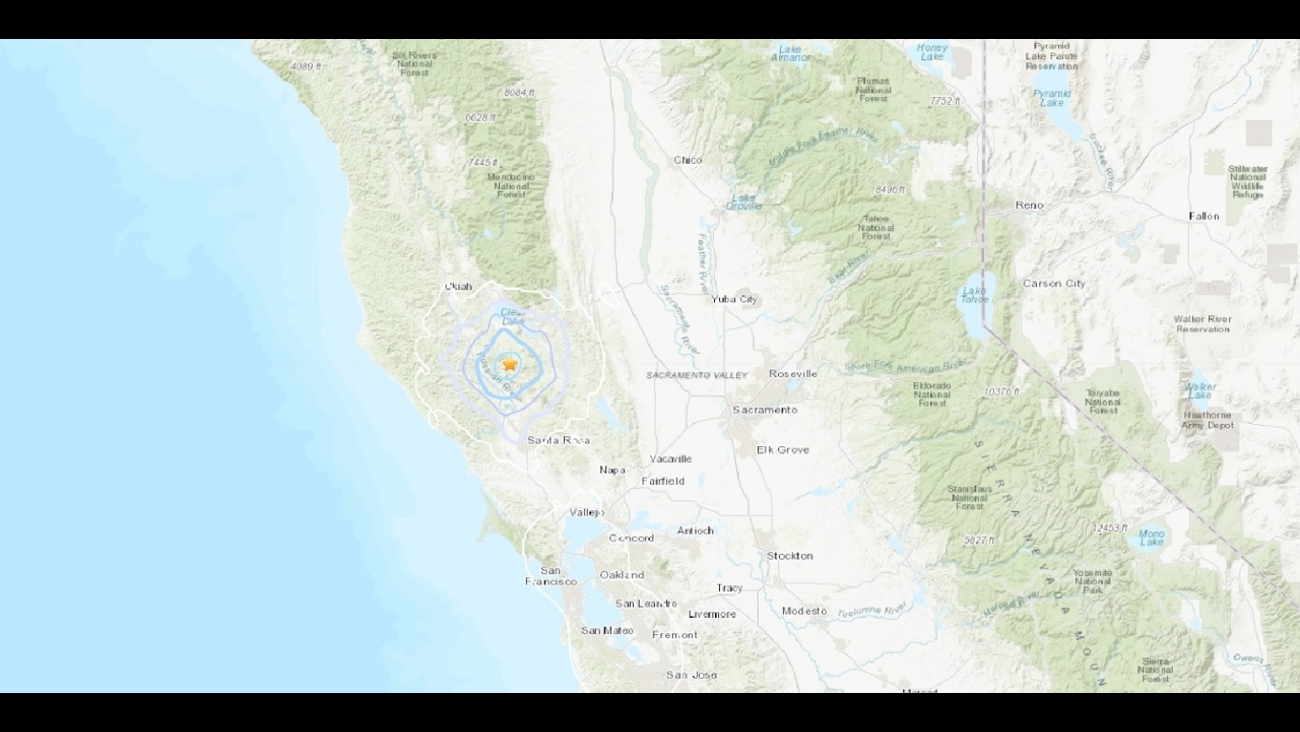 Earthquake today santa rosa