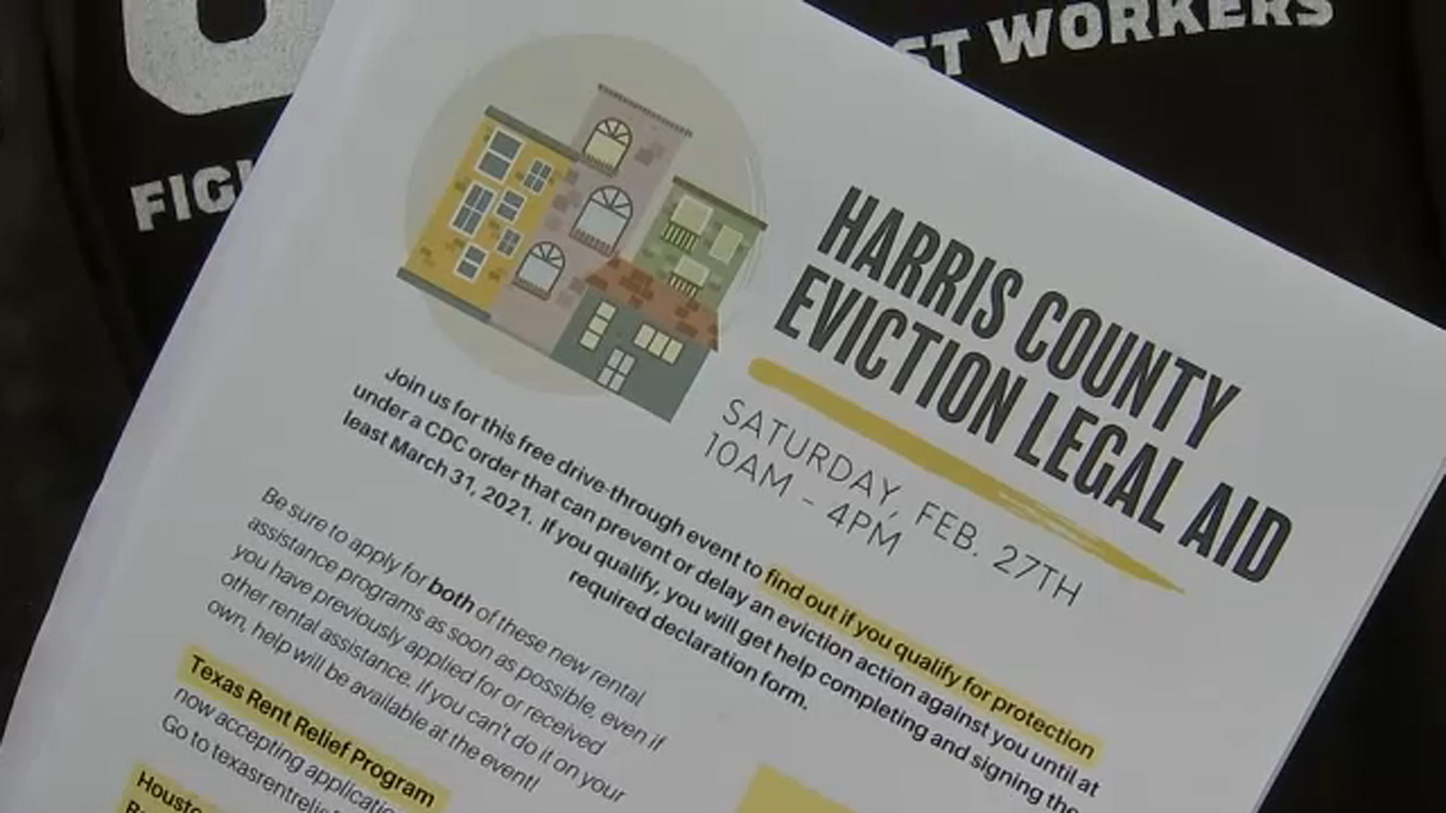 Houston-area evictions continue for renters unaware of relief programs - Vimarsana News