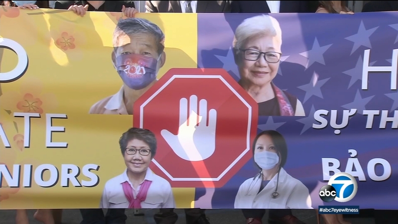 Hate Crimes Against Asian Americans In Orange County Increase Tenfold Abc7 Los Angeles