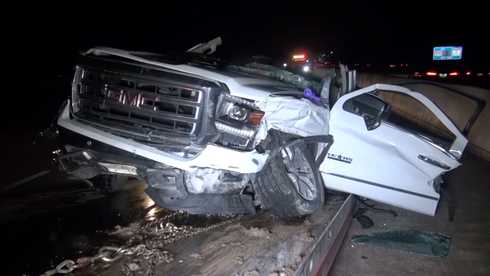 Mom killed when wheel flies through windshield in Montgomery Co.