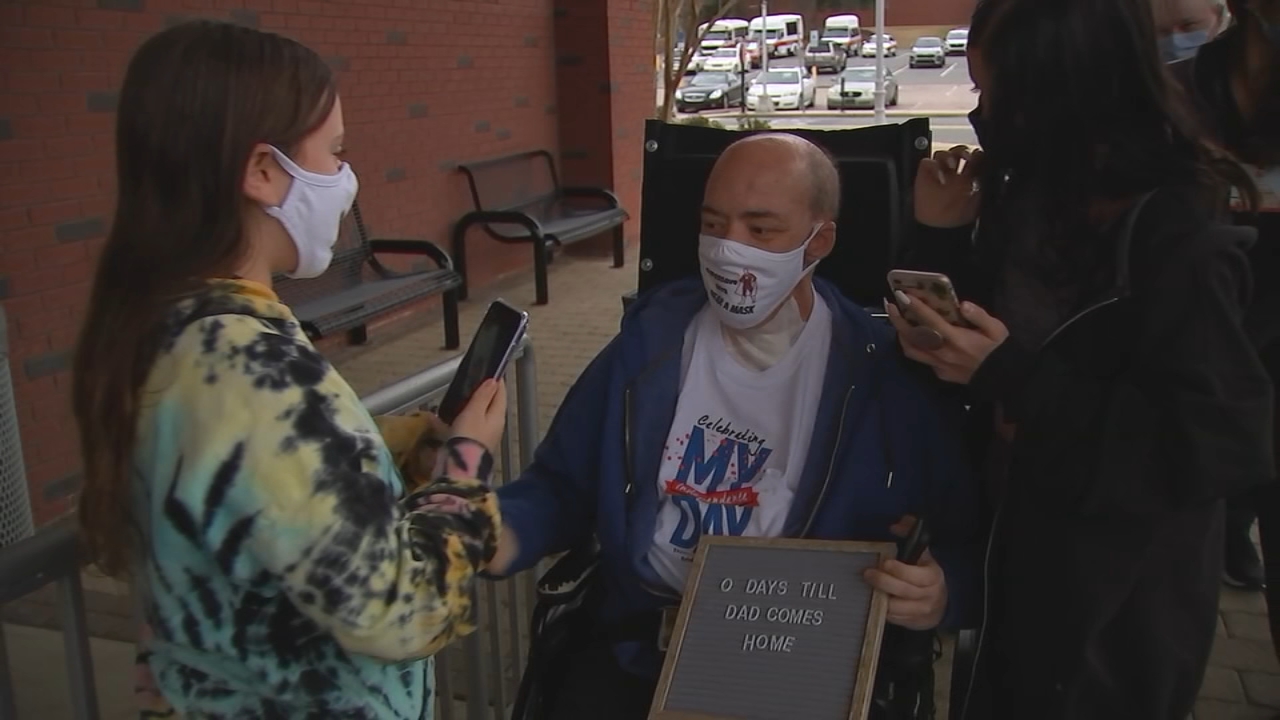 Man leaves hospital after 75 day battle with COVID-19 