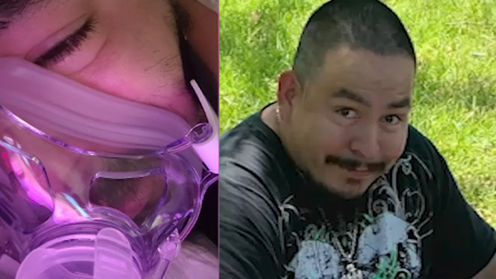 Dad of 7 dying of COVID-19 says goodbye in emotional video