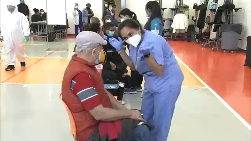 Mass vaccination site helps vulnerable community get vaccinated on West Side