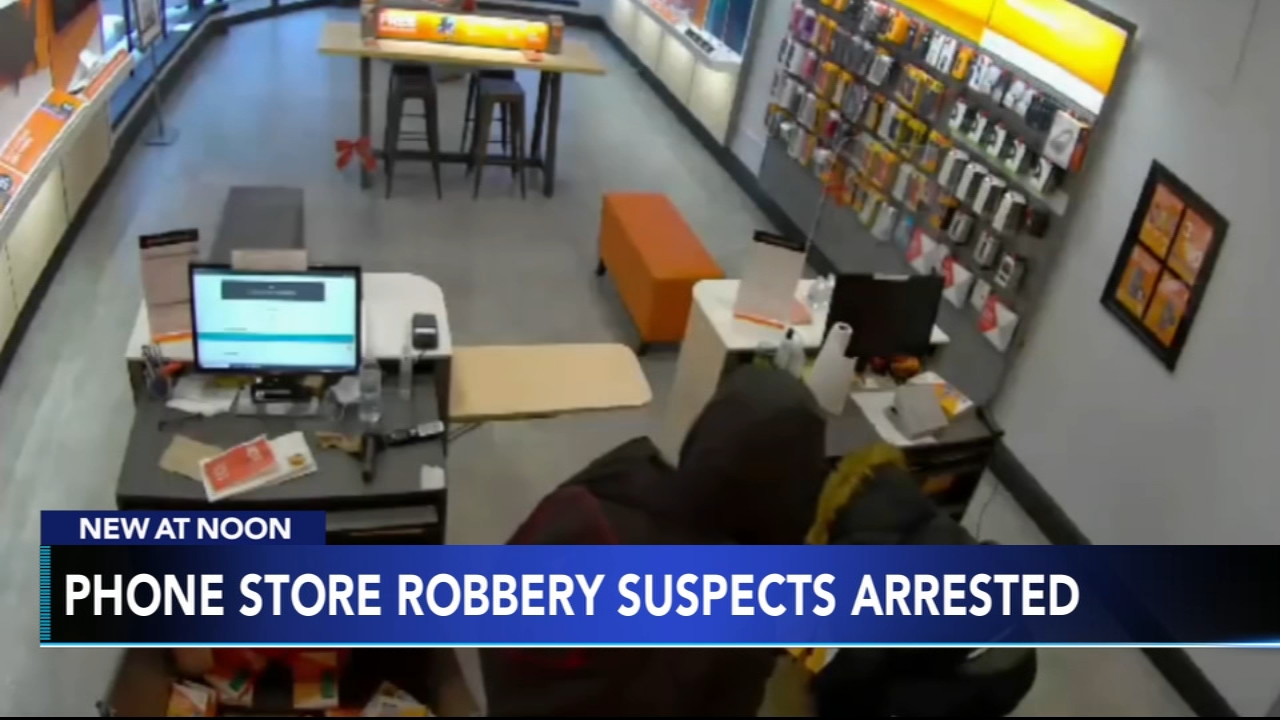 2 arrested for robbery, shooting at Philly cell phone store