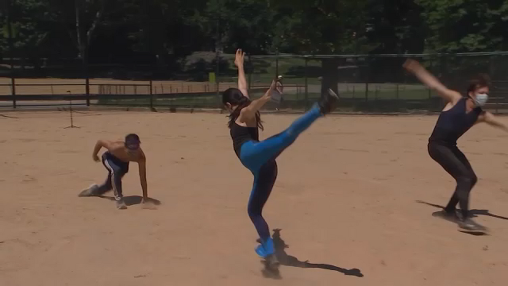 'Baseball Ballet' performers keep dancing during pandemic