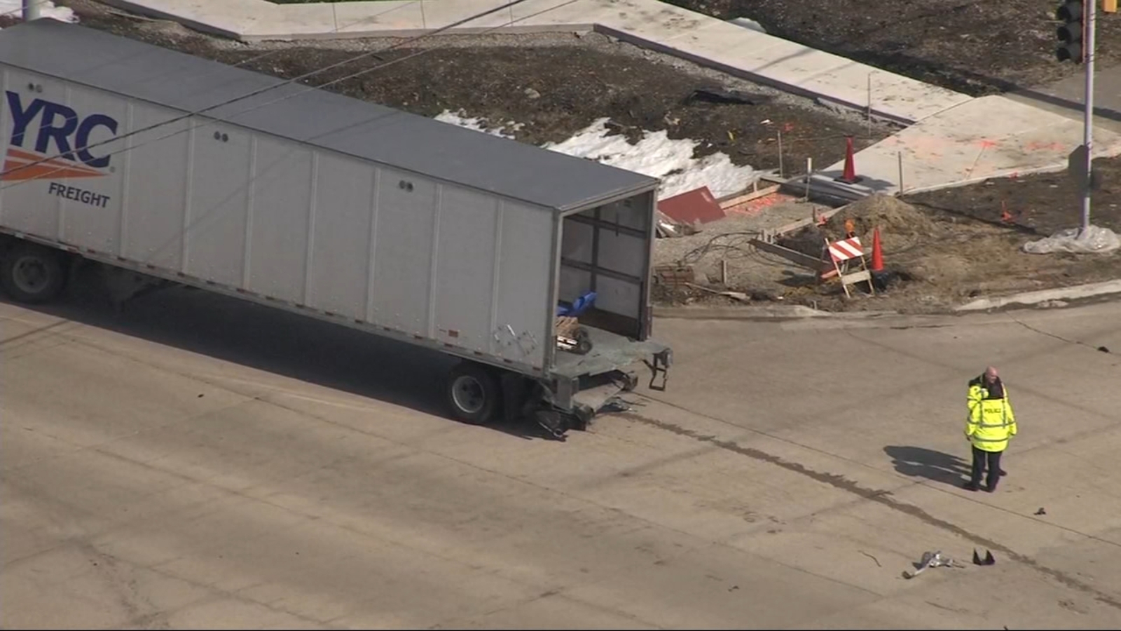 Naperville crash: Driver dies after colliding with semi on Route 59 - Vimarsana News