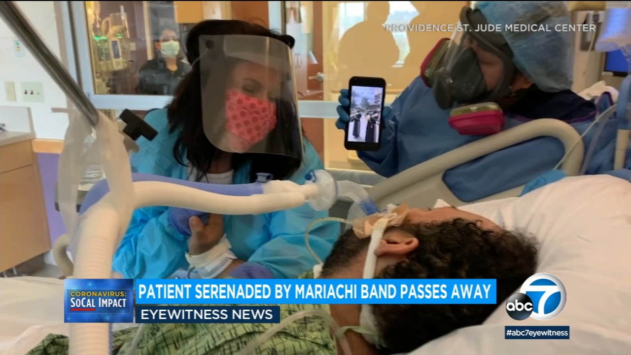 COVID-19 patient who was serenaded by mariachi dies in hospital