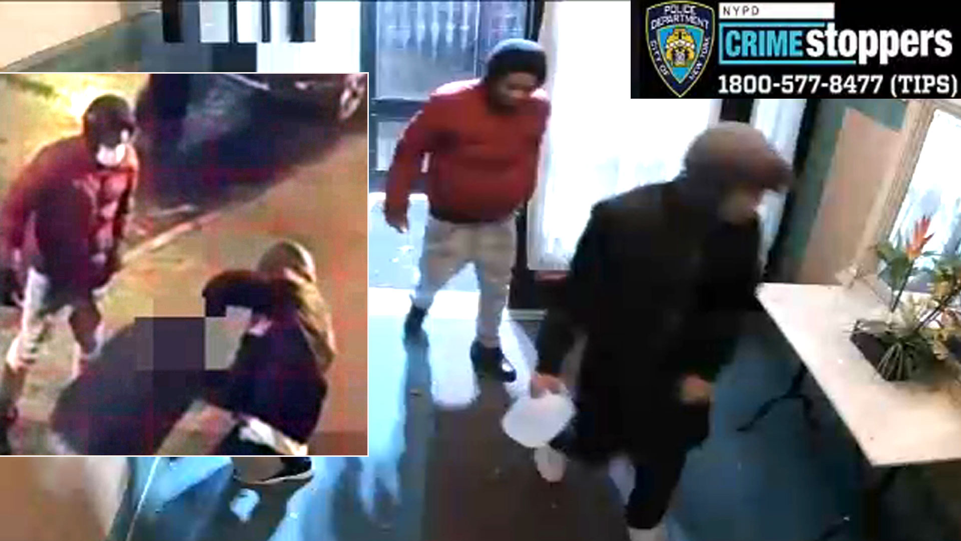 Video shows delivery person assaulted, robbed