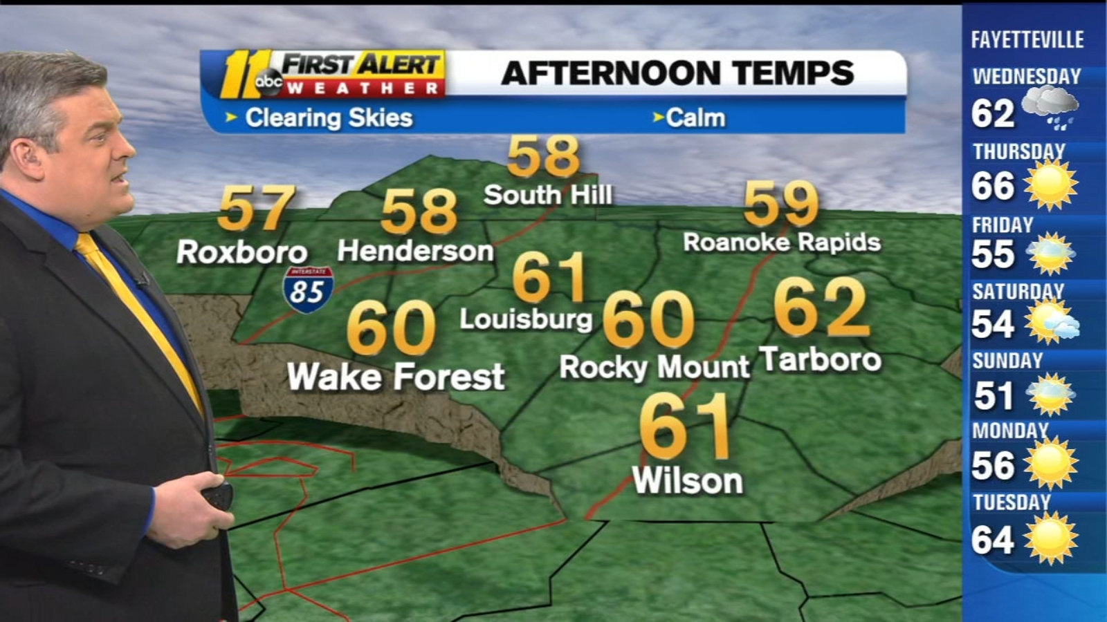 Weather Forecast for Raleigh, Durham and Fayetteville, NC - Vimarsana News