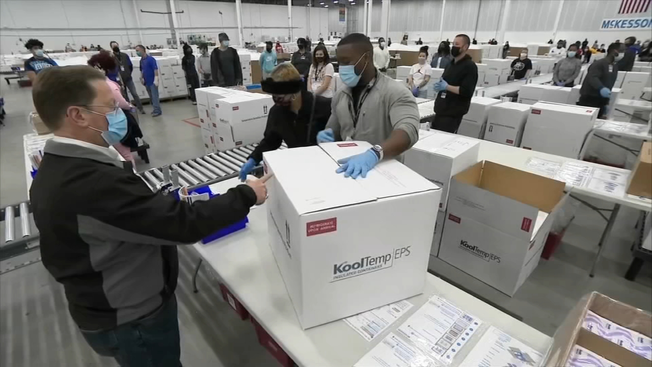 J&J vaccine sent to United, American workers at O'Hare