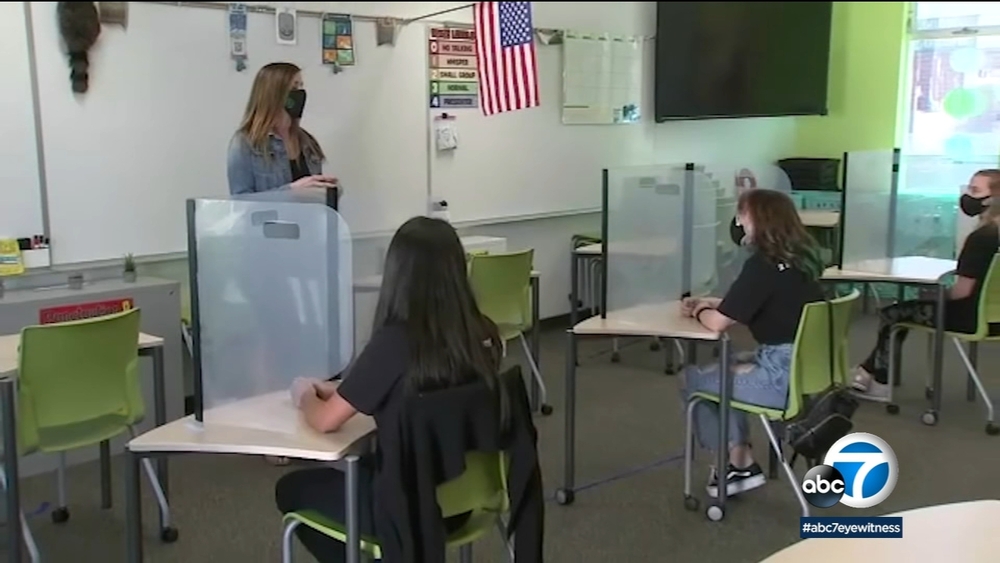 What will in-person learning look like for middle and high school students?