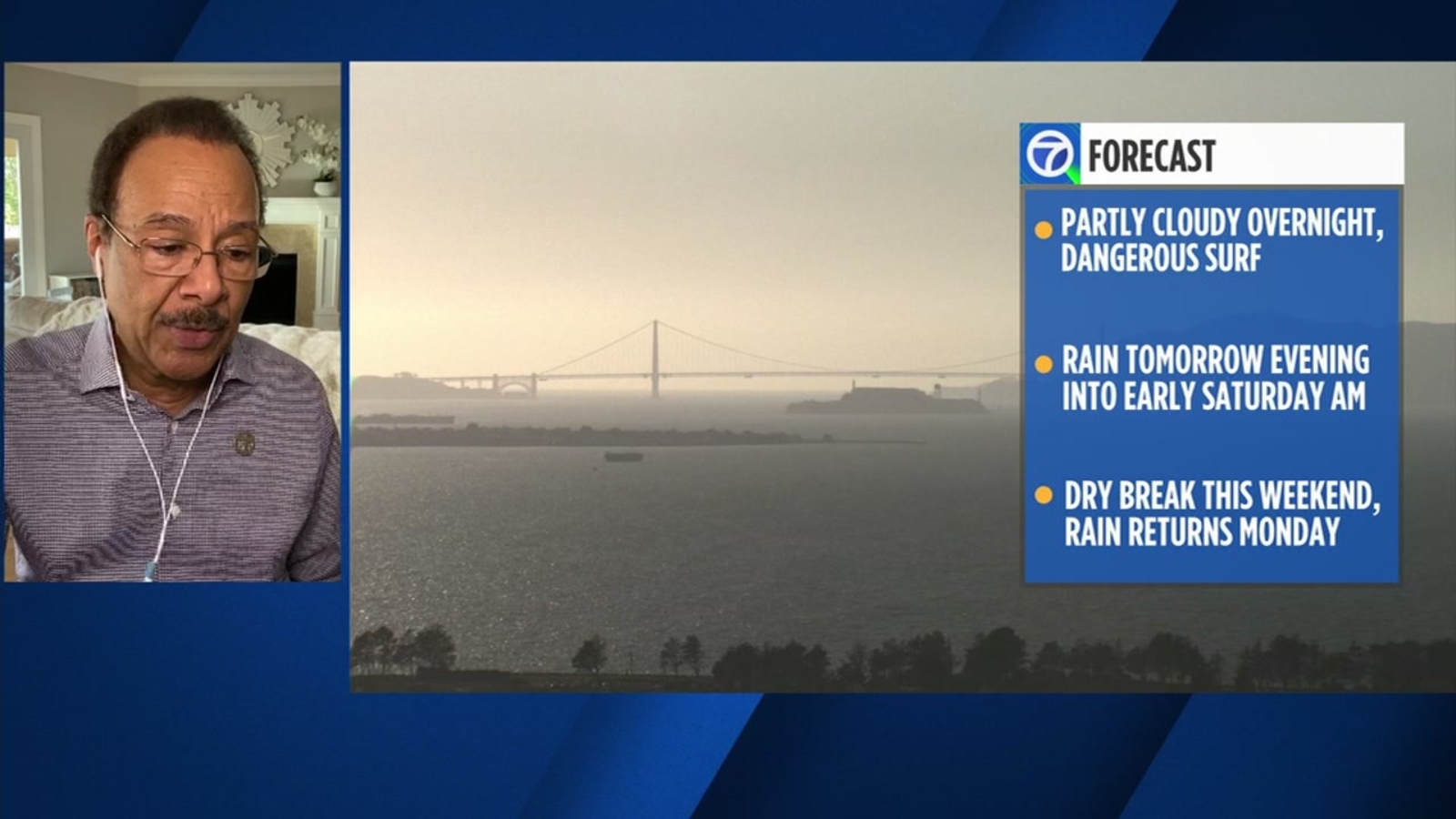 San Francisco Bay Area AccuWeather forecast: Dry skies, gusty winds in parts of Bay Area - Vimarsana News