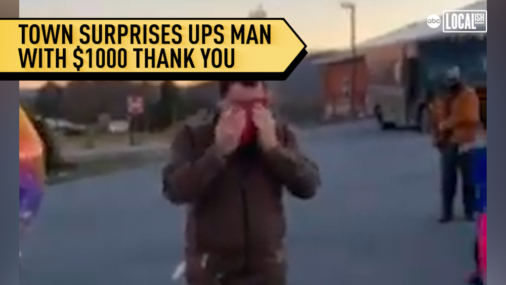 Say thank you to your UPS delivery driver today! 