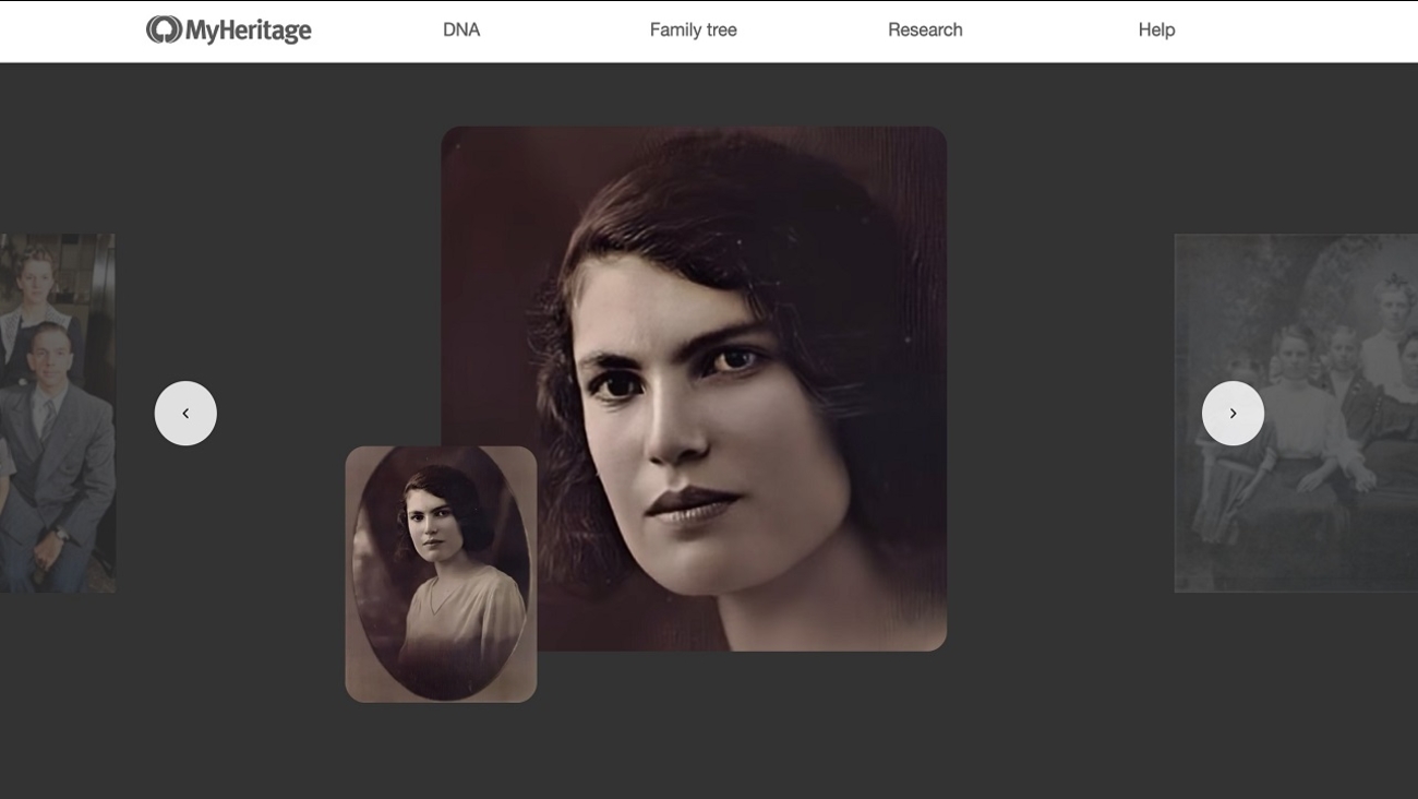 Myheritage Deep Nostalgia Artificial Intelligence Program Animates Old Photos From Genealogy Platform Abc7 Chicago