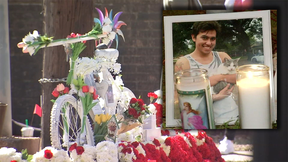 Crash victim's family wants permanent bike lane changes