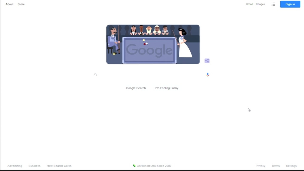 Google Doodle honors woman billiards trailblazer Masako Katsura