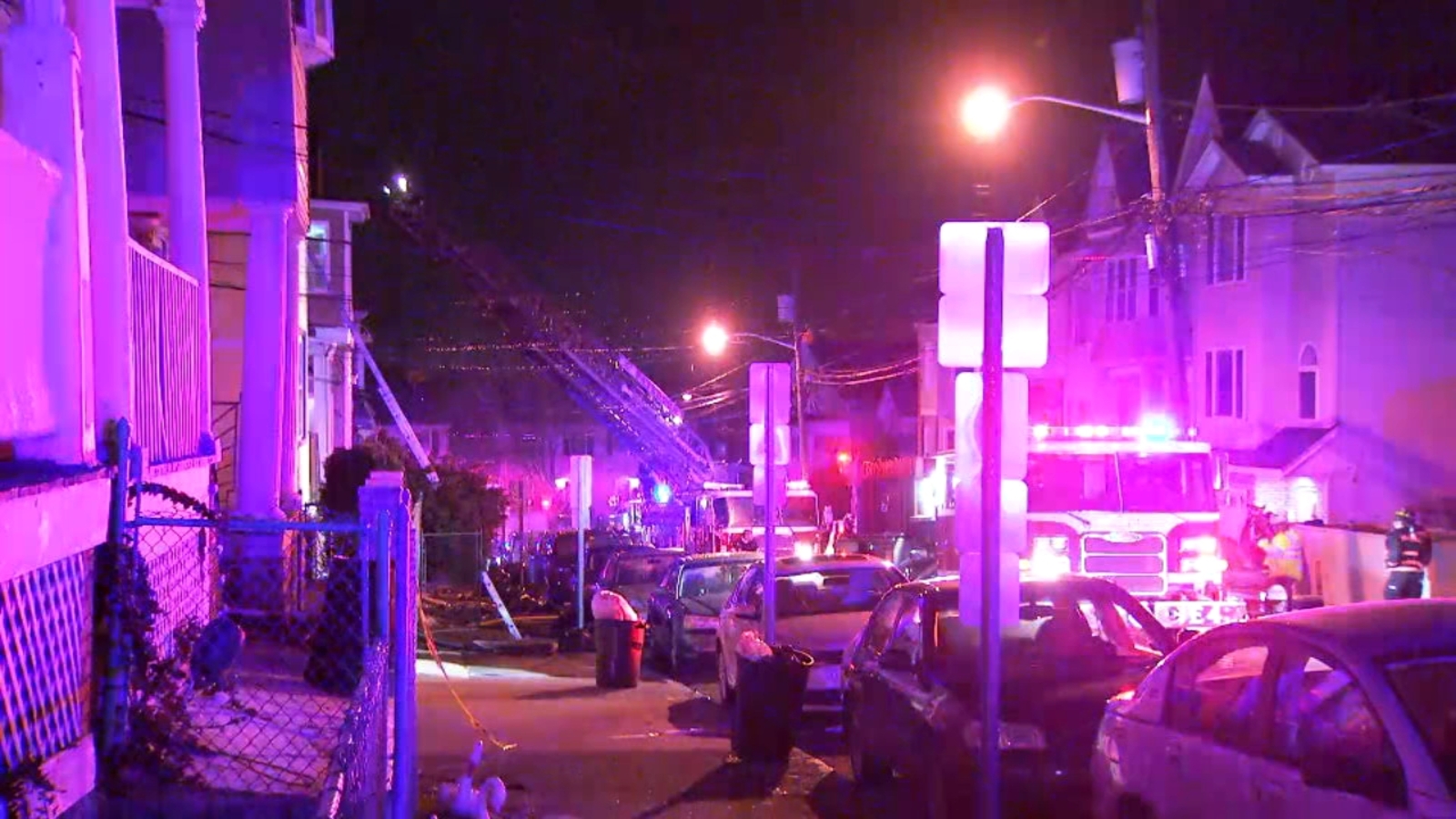 Fire leaves several families homeless in Paterson ABC7 New York