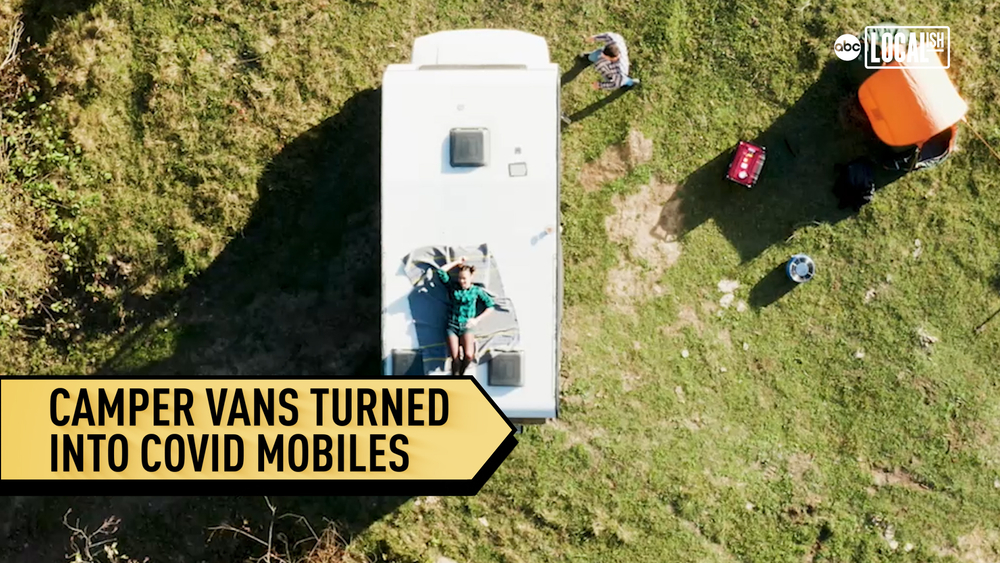 Start-up turns camper vans into COVID mobiles