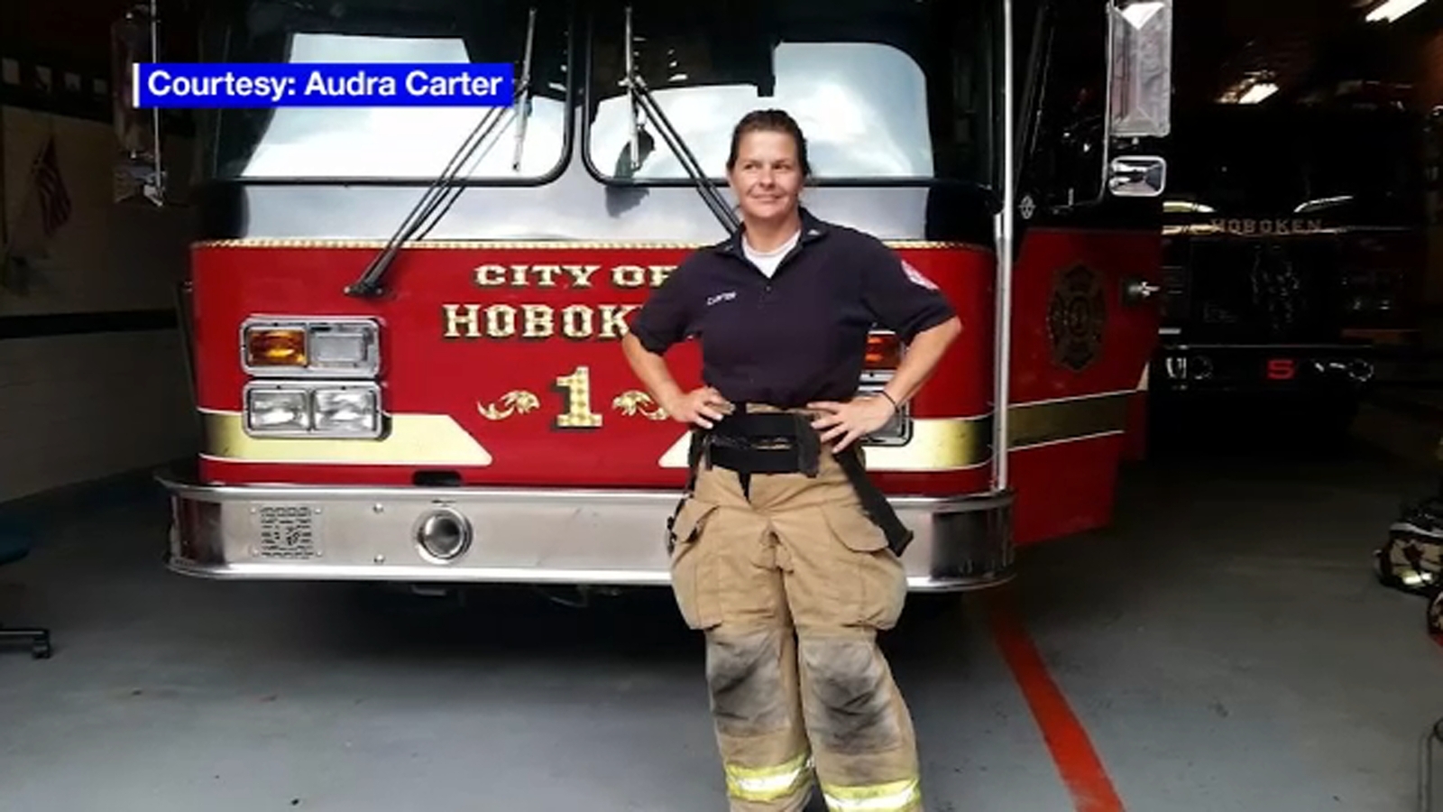 Audra Carter serving as first female Battalion Chief of Hoboken Fire Department ABC7 New York