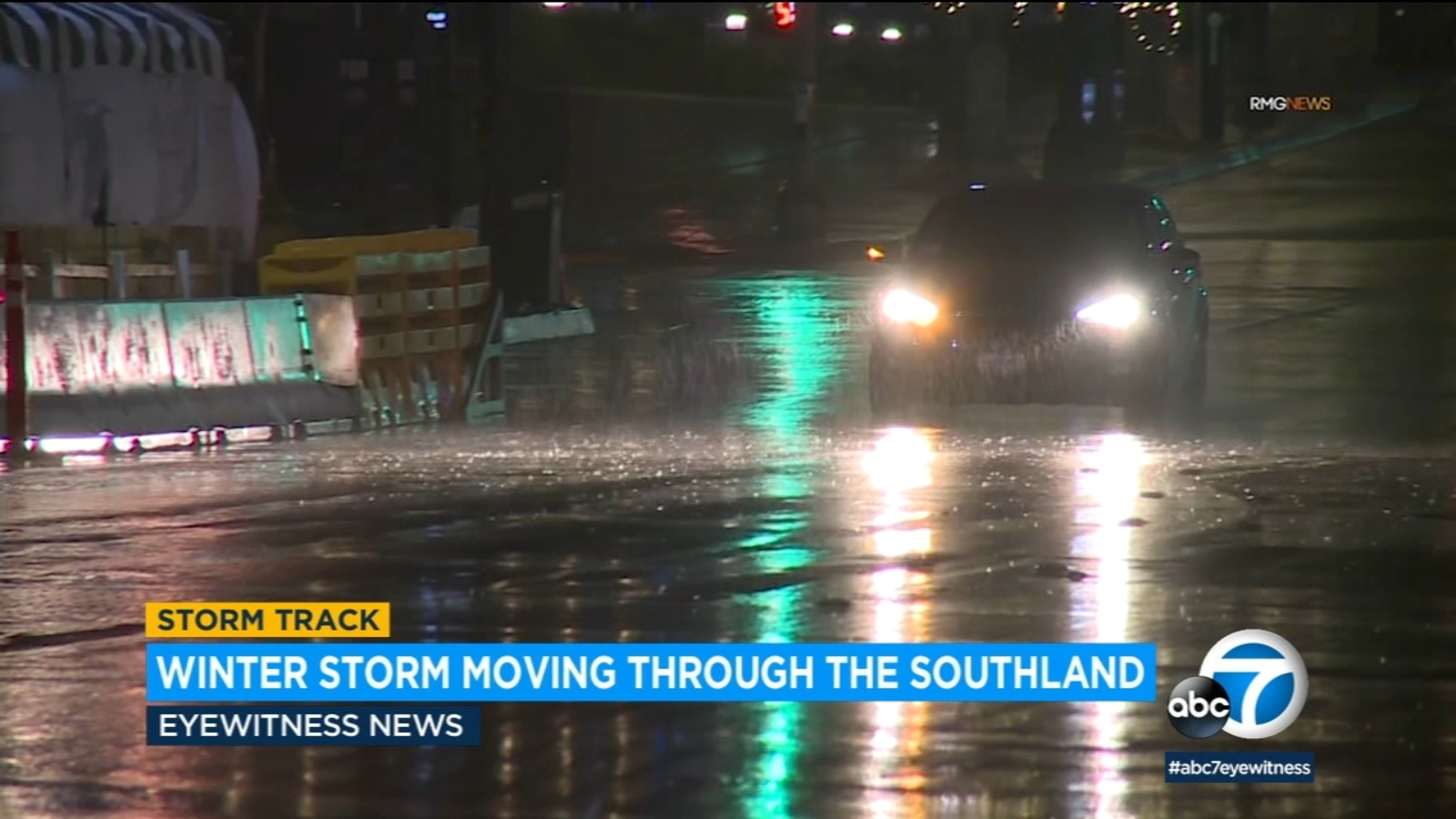 SoCal storm: Rain and snow return to region, causing slick roads and ...