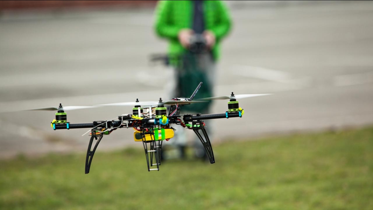 Quad-copter drone