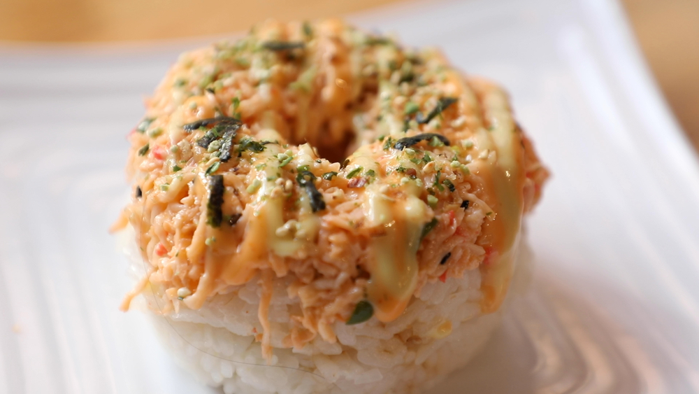 These sushi doughnuts, pizza and burritos are out of this world!