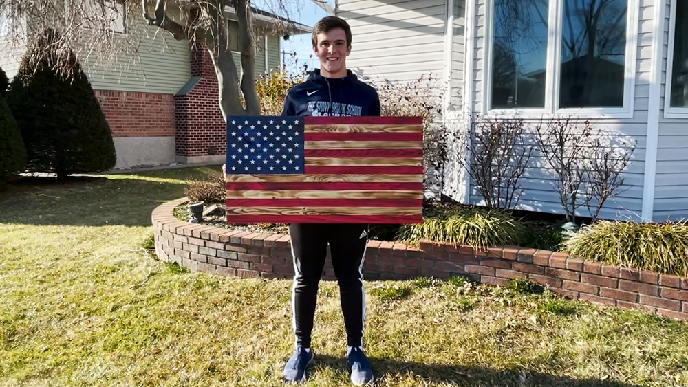 LI teen plans to send hand-made American flags to everyone in Congress