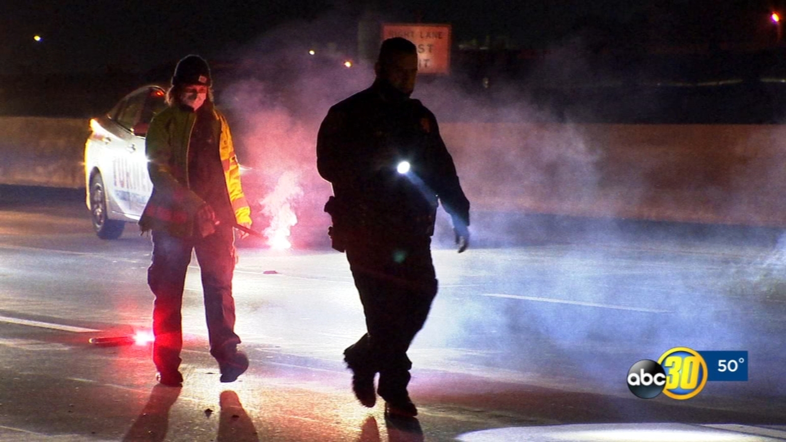 Pedestrian killed at Highway 99 and Ashlan in Fresno - ABC30 Fresno