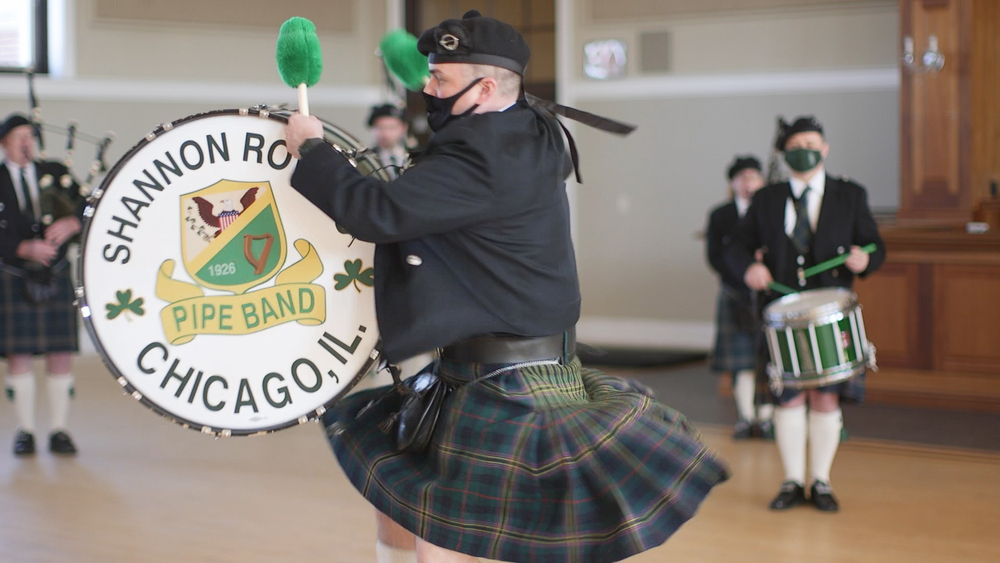 This band of bagpipers has sham-rocked Chicago for nearly a century