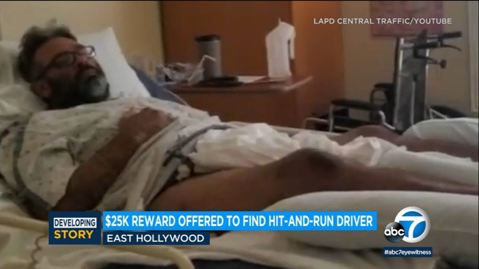 Tow truck driver injured in violent hit-and-run crash in East Hollywood ...