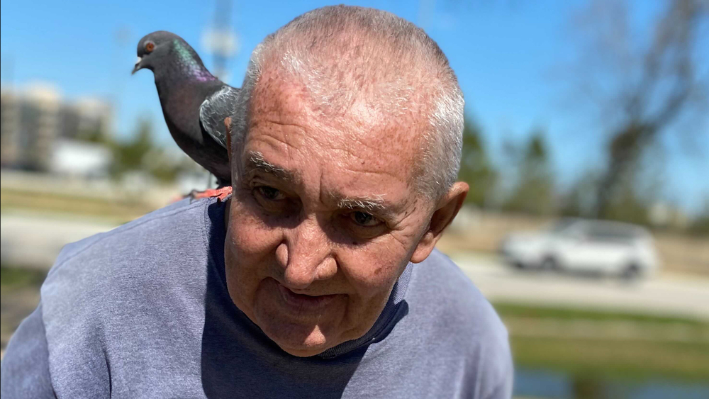 Meet Memorial Park's beloved 'Bird Man'