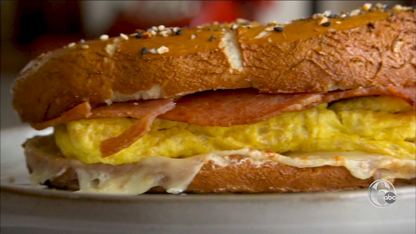 Rowhome Coffee's Philly pretzel sandwich puts a new twist on breakfast