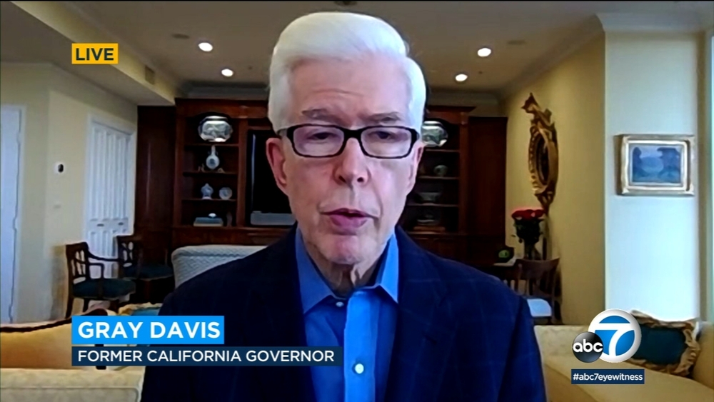 Former Gov. Davis discusses recall drive against Newsom