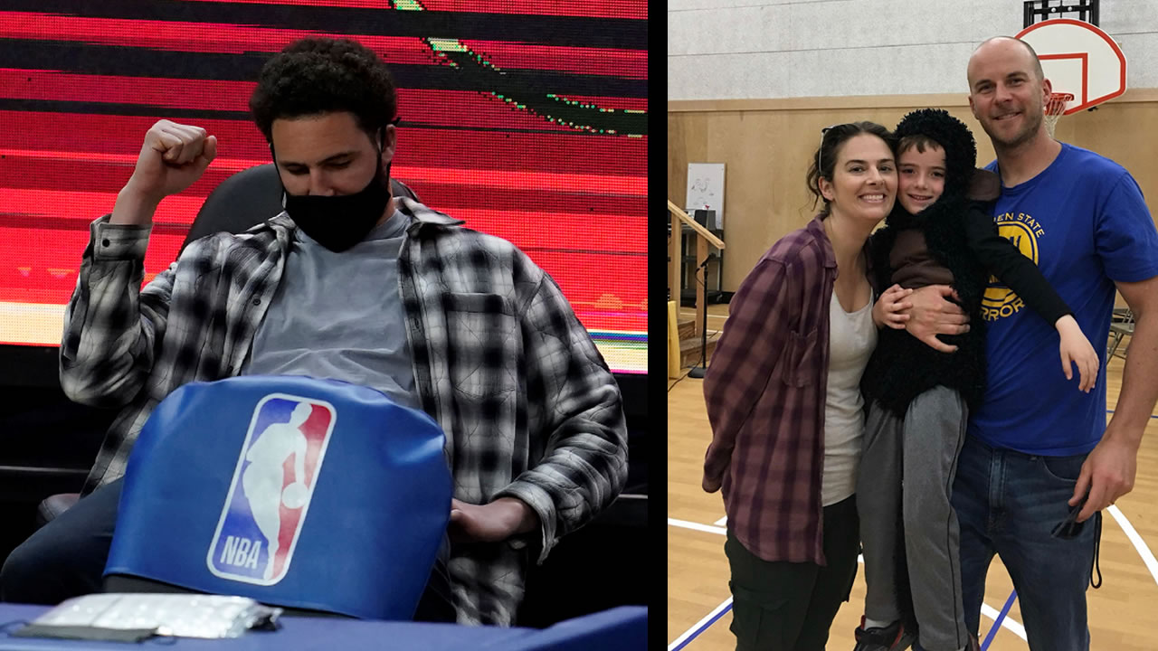 Injured Klay Thompson finds motivation from fan's letter