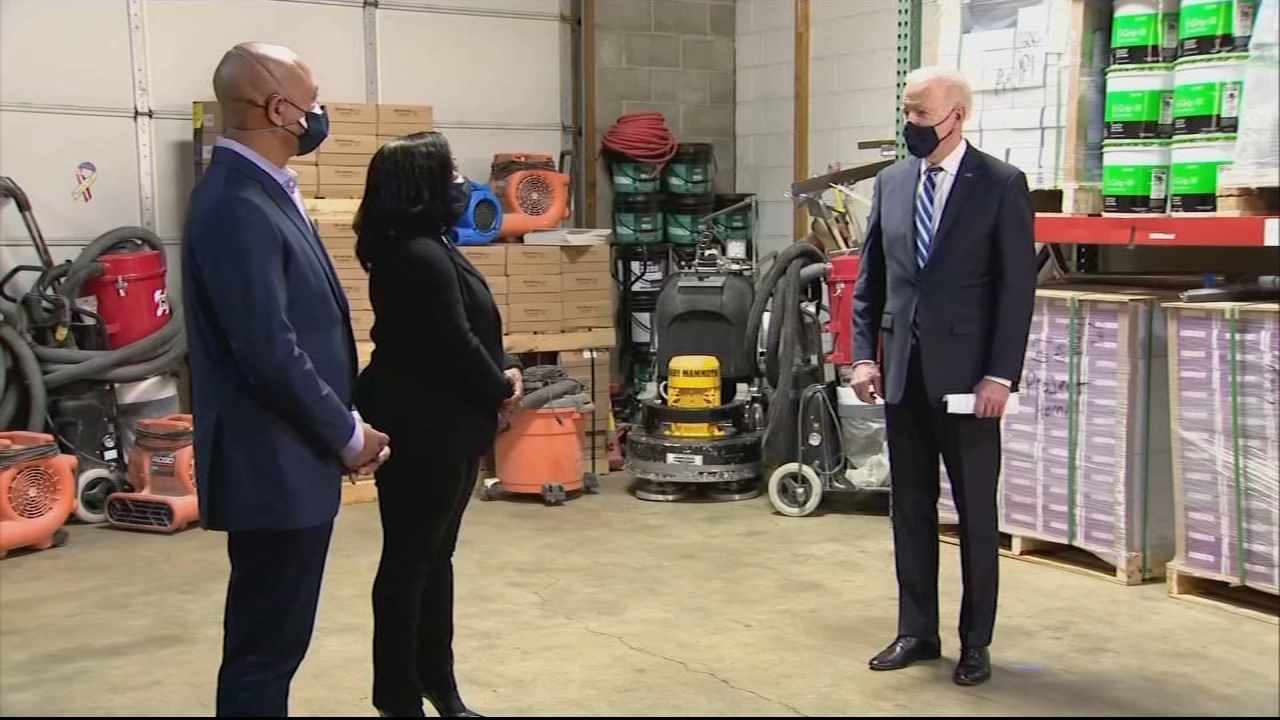 Biden visits Chester small business Tuesday on first stop of national tour