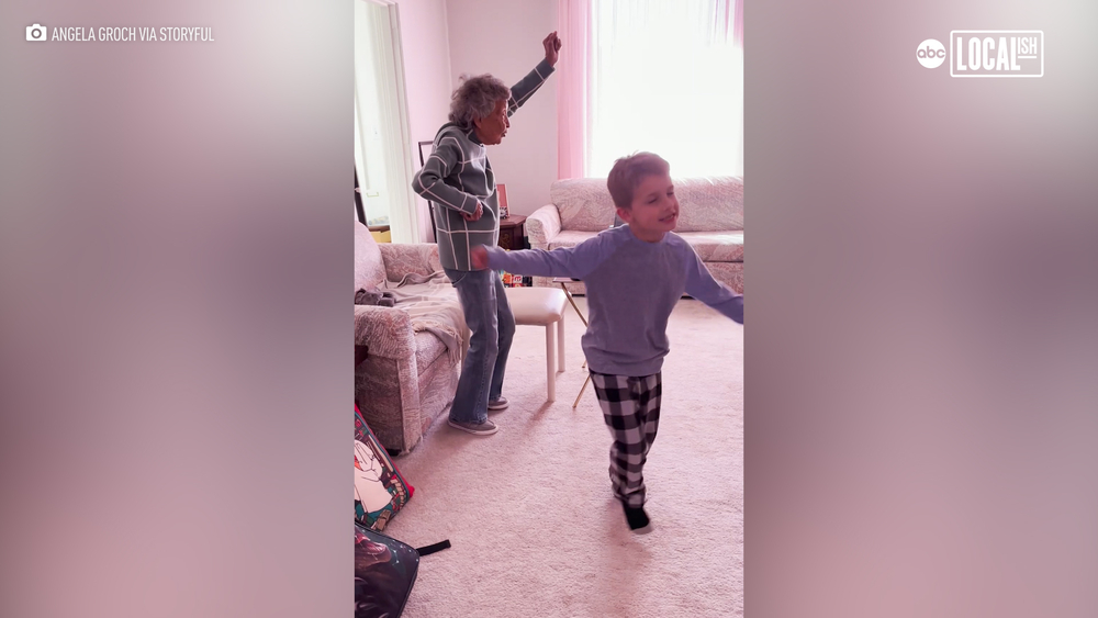 102-year-old grandma joins first grade gym class