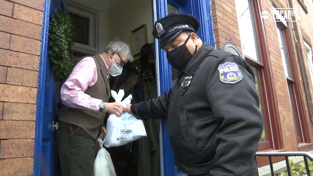 Legacy of Hope, Philadelphia Police join forces to deliver groceries to Cancer patients