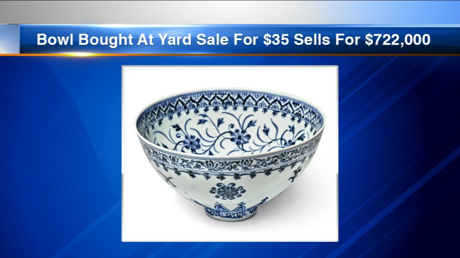 Rare Chinese bowl bought at Connecticut yard sale sells for nearly