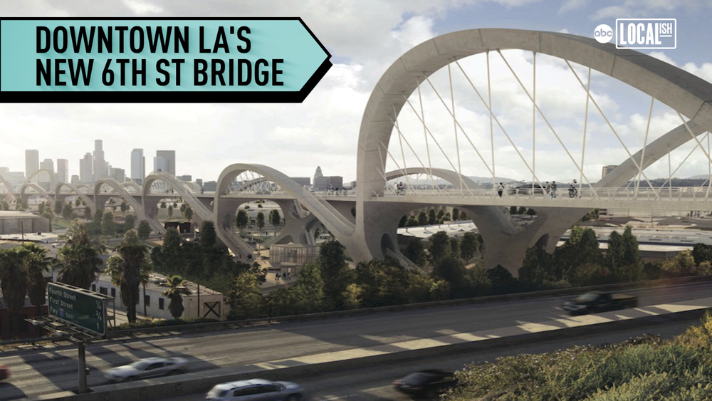 New bridge aims to become iconic LA Landmark