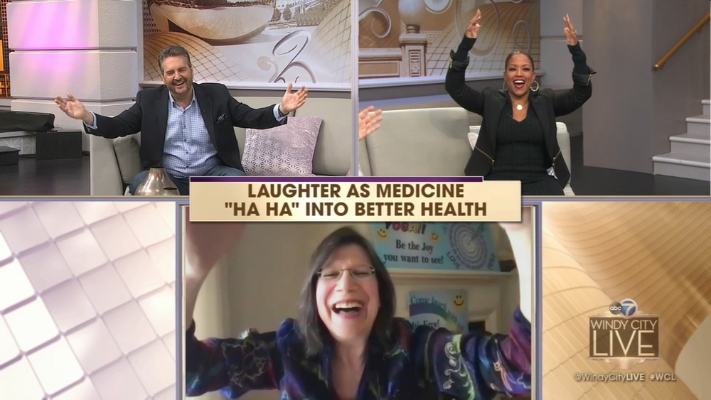 'Ha ha' into better health with laughter yoga