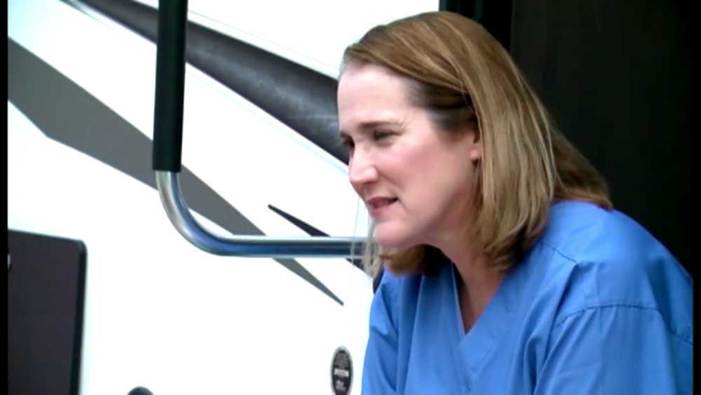 Doctor lived in RV for last year to keep COVID-19 away from family