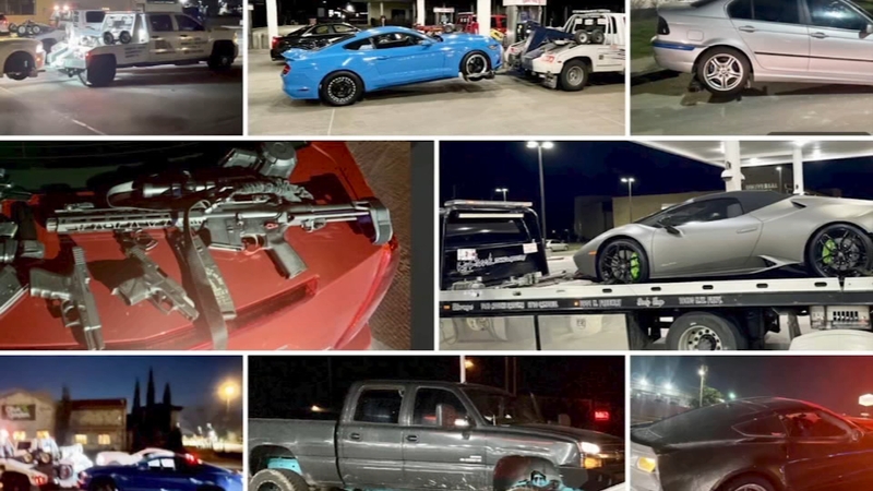 Harris County Sheriff S Office Gives Intimate Look At Street Racing Arrests Abc13 Houston