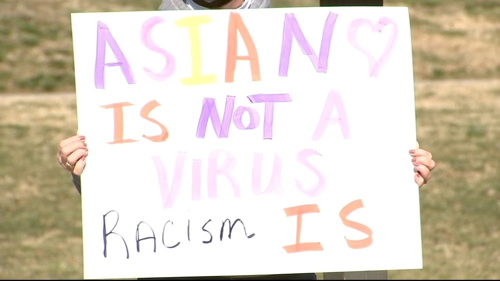Vigil held in Conshohocken, Pa. in response to Asian American violence 