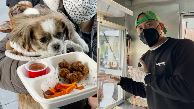 New Jersey Veteran Is Serving Your Pup Organic Treats On Wheels With Woofbowl Abc7 New York