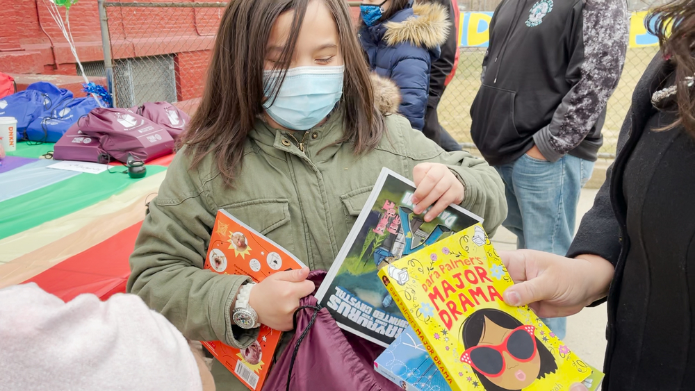 Literacy program gifts NJ students 240K free books