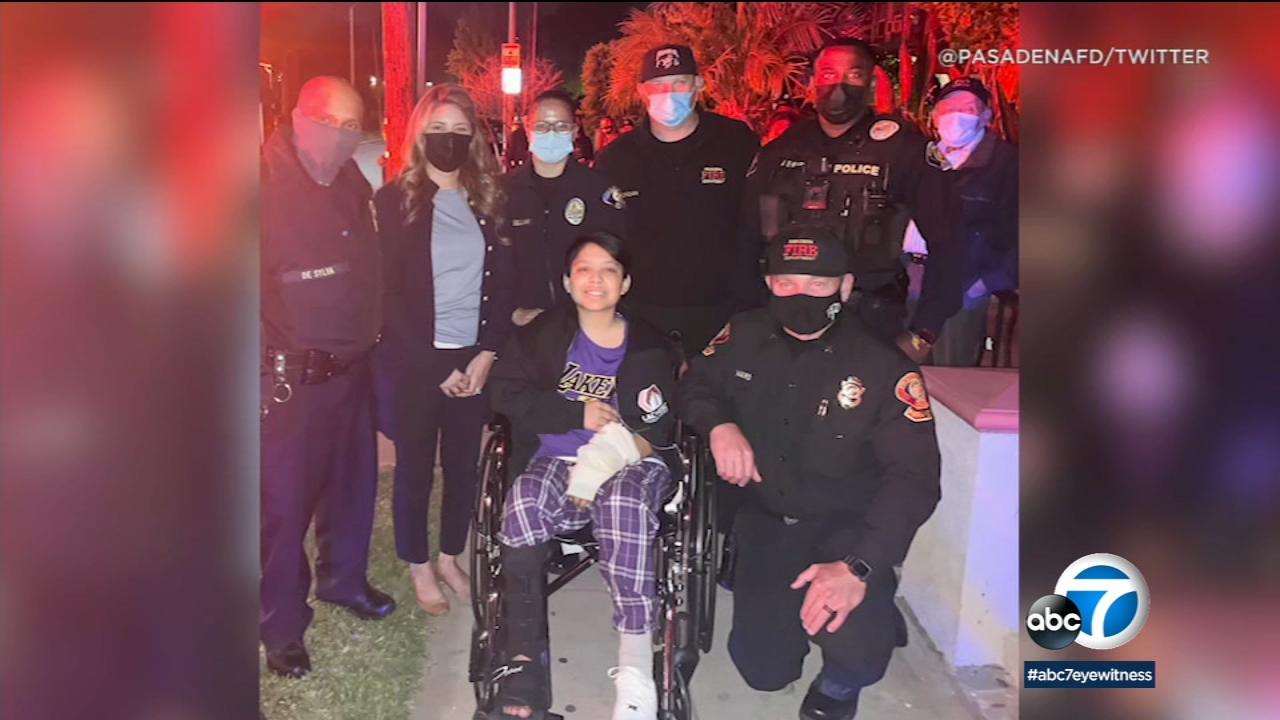 Boy, 10, shot outside Pasadena home released from hospital