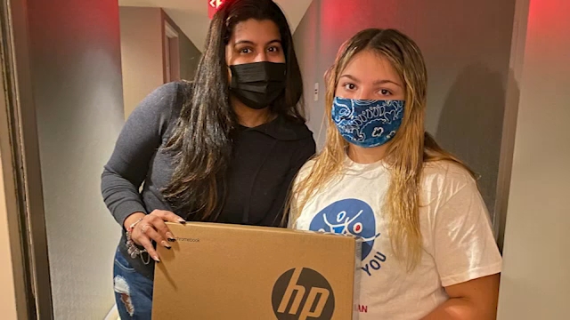 Girl starts GoFundMe for NYC students who need laptops